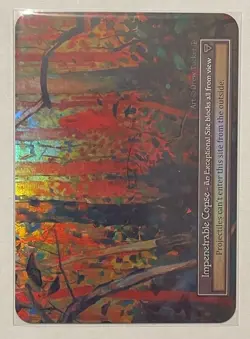 Impenetrable Copse Foil Exceptional- Arthurian Legends - Sorcery Contested Realm - Image 1