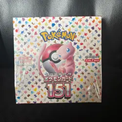 New Pokemon Card 151 Booster Box sv2a Japanese Scarlet & Violet Sealed w/shrink - Image 1