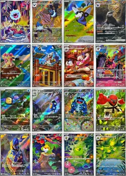 Pokemon Card Game Black Bolt & White Flare AR & SAR Full Complete set Japanese - Image 4