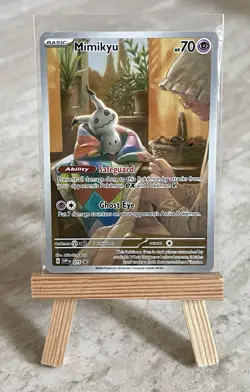 Pokemon TCG Mimikyu 075 Scarlet & Violet Black Star Promo Holo (English) - NM - Image 1