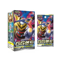 Pokemon Game GX Sun&Moon GG End Booster Pack Box Play Korean Ver 20 Pack - Image 1