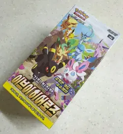 Pokemon Game Sword & Shield Eevee Heroes Booster Pack Box Play Korean Ver - Image 2