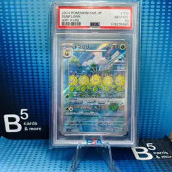 PSA 10 Sunflora 102/101 Pokemon Sv6-Transformation Mask Japanese 2024 Art Rare - Image 1