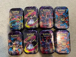 Pokemon: Mega Evolution - Mega Heroes Mini Tin (Set of 8) Sealed - Image 1
