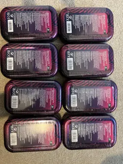 Pokemon: Mega Evolution - Mega Heroes Mini Tin (Set of 8) Sealed - Image 2