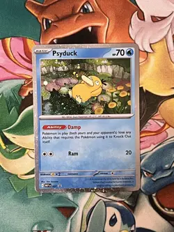 Pokemon TCG Psyduck MEP 007 Mega Evolution Pokemon Blister Promo - Image 1