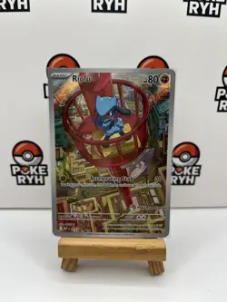Riolu 010 Pokemon Center Stamped - Mega Evolutions - Image 1