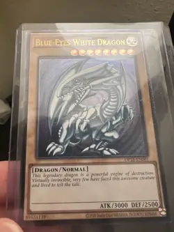Blue Eyes White Dragon OP28-EN001 Ultimate Rare Yu-Gi-Oh OTS English - Image 2