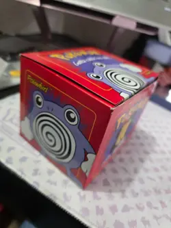 23K Gold Plated POLIWHIRL Pokemon Trading Card 1999 Burger King PokeBall SEALED - Image 5