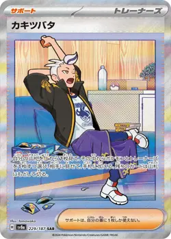 Pokemon Card Terastal Festival ex Trainer SAR Full Complete set of 6 Japanese - Image 4
