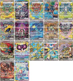 Pokemon Card Terastal Festival ex SAR Pokemon set of 17 Japanese - Image 1