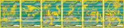 Pokemon Card Shiny Treasure ex UR Full complete set of 6 Japanese sv4a - Image 1