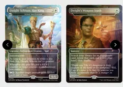 MTG SECRET LAIR X THE OFFICE DWIGHT’S DESTINY FOIL EDITION PRE-SALE - Image 2