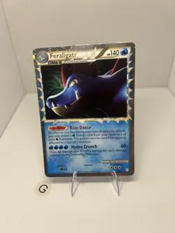 Feraligatr 108/123 Prime HeartGold & SoulSilver Holo MP English Pokemon TCG - Image 2