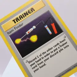 Pokemon TCG - Item Finder 74/102 Base Set Rare Shadowless WOTC 1999 - EXC - Image 1