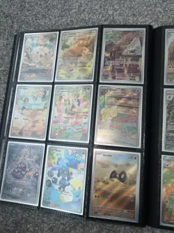Pokemon Scarlet and Violet Base Set Complete Master Set - Not All Reverses - Image 1