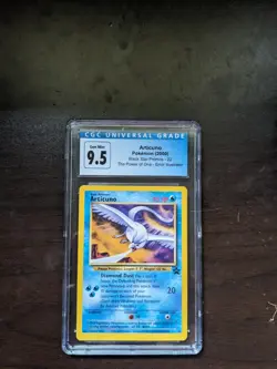 Pokemon TCG 2000 WOTC Articuno Black Star Promo #22 ERROR ILLUSTRATER CGC 9.5 - Image 1