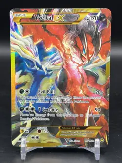 Pokemon Yveltal EX XY150a Full Art Ultra Rare Black Star Promo English NM- - Image 1