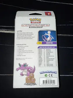 Pokemon TCG: XY Evolutions MEWTWO MAYHEM THEME DECK 820650801600 - Image 2