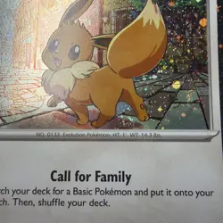 Pokemon Destined Rivals - Eevee SVP 200 Checklane Blister Promo (double Swirl) - Image 2