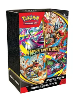 Pokemon TCG: Mega Evolution Booster Bundle 6 Booster Pack - Image 1