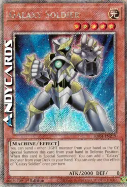 GALAXY SOLDIER (Soldato Galattico) • Segreta Platino • RA04 EN219 • 1Ed • Yugioh - Image 1