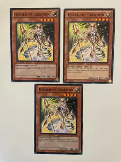 Herald of Creation - SDDC-EN019 / SDBE-EN015 - Common 1st / Unl Ed. NM YuGiOh X3 - Image 1