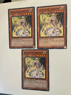Herald of Creation - SDDC-EN019 / SDBE-EN015 - Common 1st / Unl Ed. NM YuGiOh X3 - Image 2
