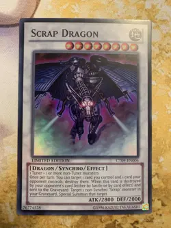Scrap Dragon CT09-EN006 - Super Rare - Limited Edition NM Yugioh - Image 1