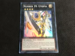 Number 39: Utopia YS13-EN041 Super Rare 1st MP Yugioh - Image 1
