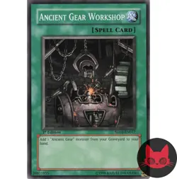 Yugioh Ancient Gear Workshop SD10-EN017 Common 1st Edition NM - Image 1