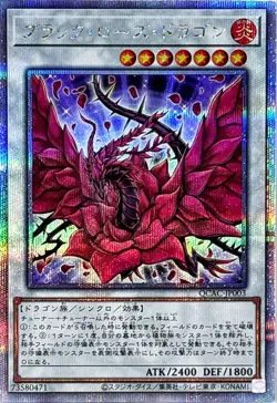 Black Rose Dragon QCAC-JP003 Quarter Century Secret Rare Japanese Yu-Gi-Oh! - Image 2