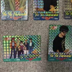 Amada Yu Yu Hakusho Trading Card Set Holographic Seven Cards holofoil Collection - Image 4