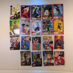 Bandai Yu Yu Hakusho Carddass 1994 19 Card Set Amada Super Battle Collection - Image 1
