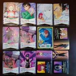 Yu Yu Hakusho Carddass 12 Card Set Amada 1990s Trading Cards - Image 2