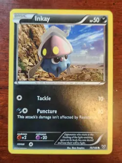 Inkay Pokemon Card, XY Set 75/146 - Image 1