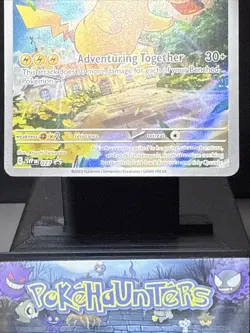 Pokemon Card Pikachu SVP 027 Scarlet & Violet Black Star Promos Near Mint - Image 3