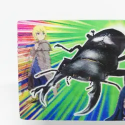 04 Stag Beetle 3D Plate Card 3D Card The King of Beetle Mushiking NAGATANIEN - Image 2