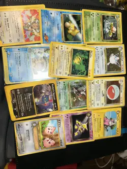 Pokemon TCG Card Lot WOTC Era Holos Promo Black Star Pikachu Alakazam HP - Image 2