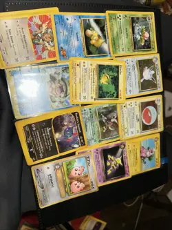Pokemon TCG Card Lot WOTC Era Holos Promo Black Star Pikachu Alakazam HP - Image 4