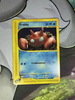 Krabby 115/165 - Regular Common Pokemon Card - Expedition Base Set - (210) - Image 2