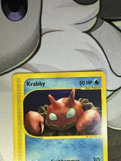 Krabby 115/165 - Regular Common Pokemon Card - Expedition Base Set - (210) - Image 3