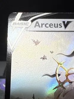 Pokemon Card Arceus V SWSH204 Alternate Art Full Holo Promo Light Play - Image 3