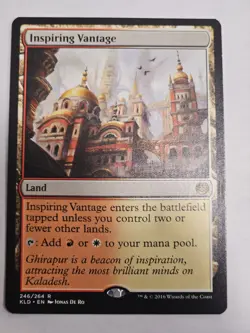 MTG - Inspiring Vantage - Kaladesh - Image 1
