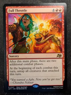 Full Throttle - Aetherdrift (MTG) - Image 1