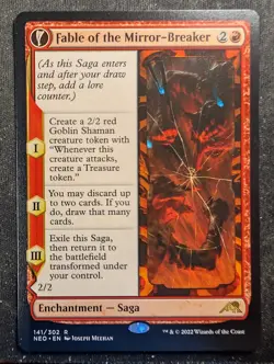 Fable of the Mirror-Breaker - Kamigawa: Neon Dynasty (MTG) - Image 1