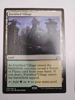 MTG - Fortified Village - Shadows over Innistrad - Image 1