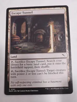 MTG - Escape Tunnel - Murders at Karlov Manor - Image 1