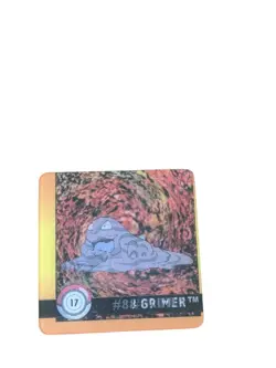 GRIMER/MUK ARTBOX POKEMON ACTION FLIPZ PREMIER EDITION #17 - Image 1