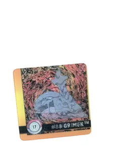 GRIMER/MUK ARTBOX POKEMON ACTION FLIPZ PREMIER EDITION #17 - Image 2